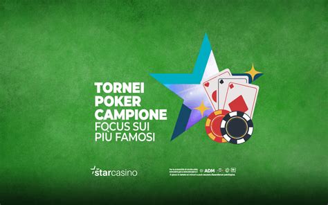 tornei poker live 2021.